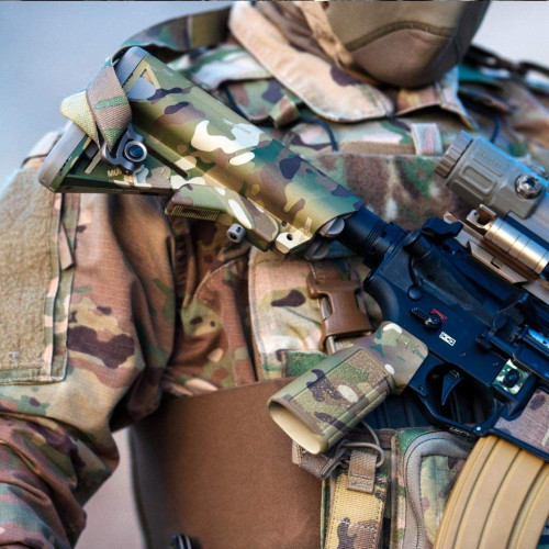 Приклад B5 Systems SOPMOD Mil-Spec MultiCam фото 4