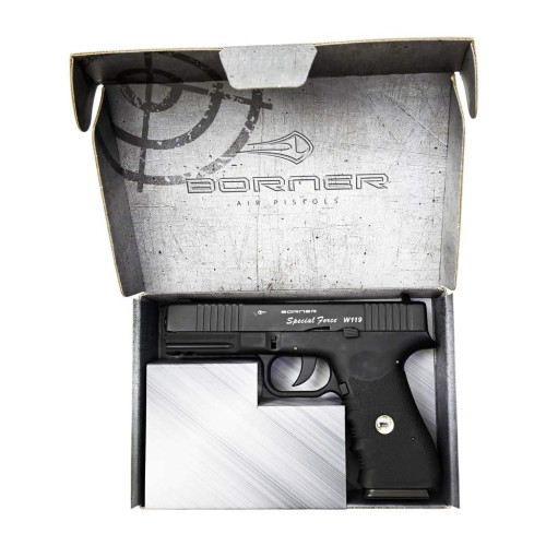 Пневматичний пістолет Borner Special Force W119 (Glock 17) фото 9