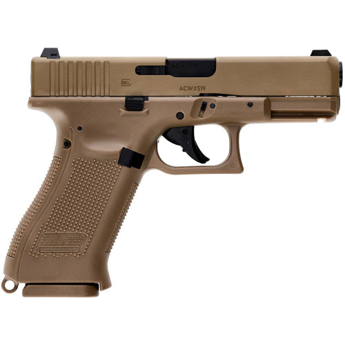 Пневматический пистолет Umarex Glock 19X Coyote Blowback (5.8367) фото 4