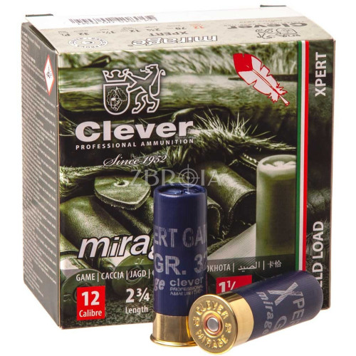 Патрон Mirage T2 Xpert Game кал. 12/70 дробь №5, навеска 32 гр фото