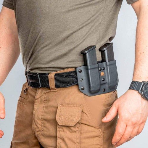 Паучер ATA-Gear Double Pouch ver.1 Black для магазинов ПМ/ПМР/ПМ-Т (правша/левша) фото 7