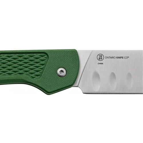 Нож складной Ontario Knife Camp Plus Santoku Green фото 4