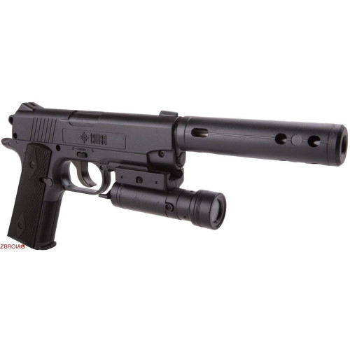 Пневматический пистолет Crosman TAC1911BB фото 3
