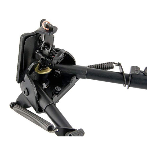 Сошки Harris Bipod S-BR (висота 15.2 – 22.9 см, шарнірна база) фото 4