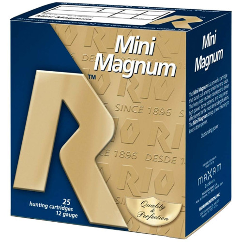 Патрон RIO MiniMagnum кал. 12/70 дробь №3, навеска 42 гр фото