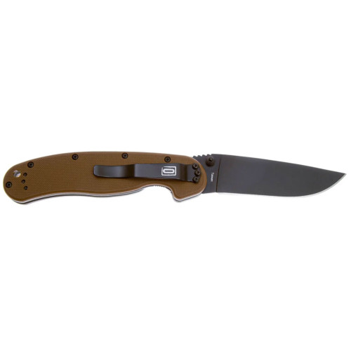 Нож складной Ontario Knife RAT I Coyote brown фото 2