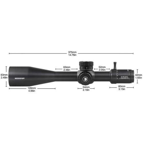 Прицел Discovery Optics ED-PRS GEN2 4-20x52 SFIR FFP-Z (34 мм, подсветка) фото 2
