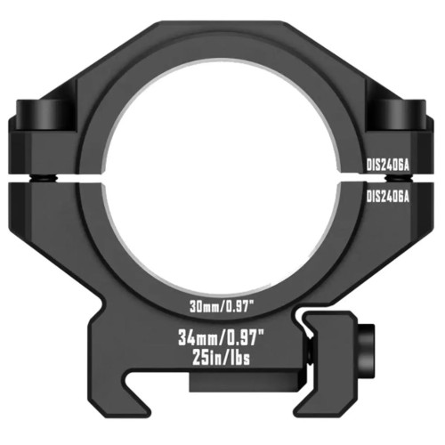 Кольца Discovery 6061 Aluminum Heavy-Duty Scope Mount (34/30 мм) Low на Weaver/Picatinny фото 2