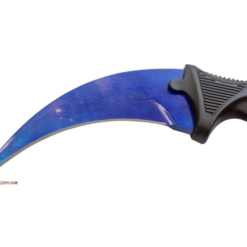 Нож CS GO Karambit Night Sapphire фото 3