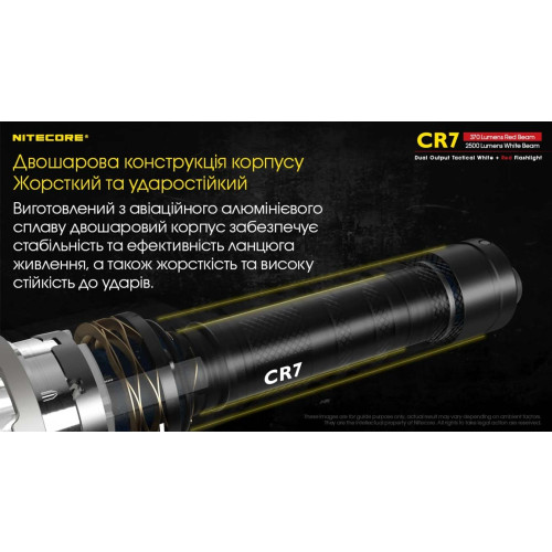 Ліхтар Nitecore CR7 фото 15