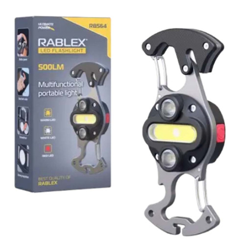 Ліхтар-брелок мультитул для кемпінгу RABLEX RB-564 500 Lumens фото 2