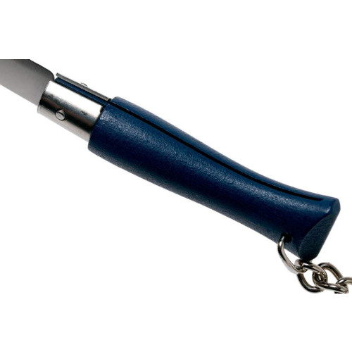 Ніж Opinel Keychain №4 Inox синій фото 5