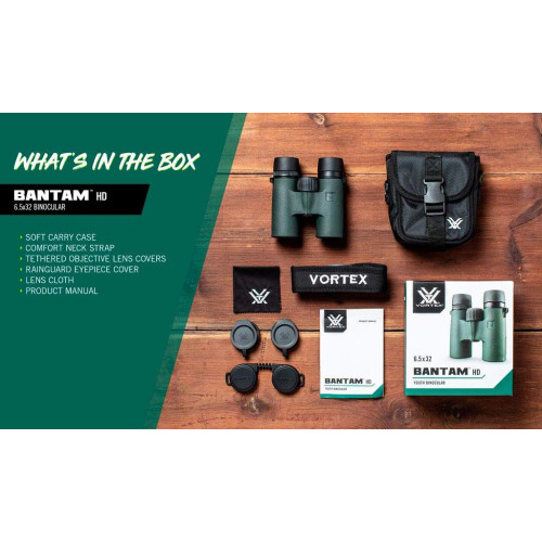 Бинокль Vortex Bantam HD 6.5x32 фото 5