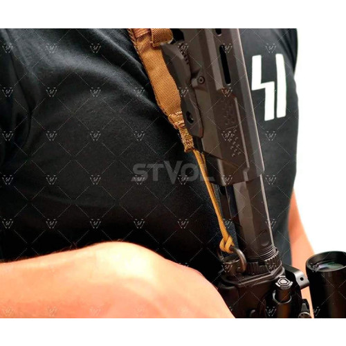Збройовий ремінь Strike Industries S3 Sling PRO 2-точковий/1-точковий (чорний) фото 8