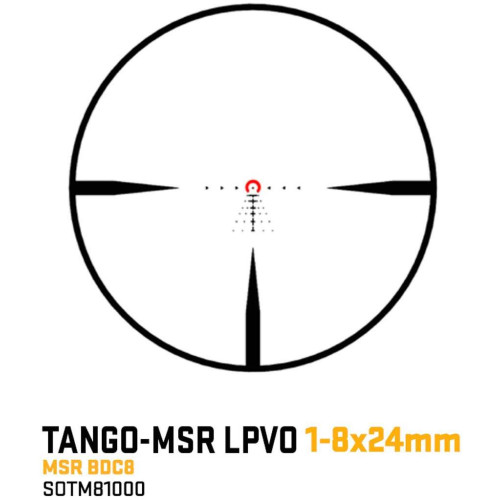 Прицел Sig Optics Tango-MSR LPVO 1-8x24 SFP фото 8