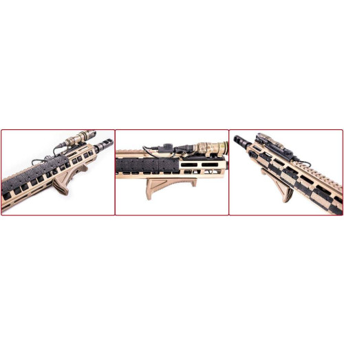Передняя рукоятка-упор Magpul AFG на M-LOK (полимер) FDE фото 5