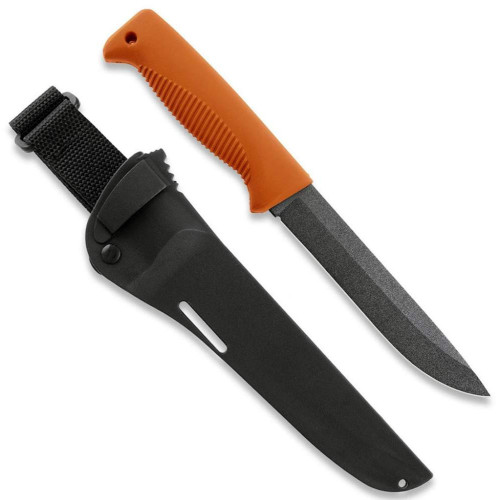 Нож Peltonen M95 Ranger Knife Orange Handle (teflon, composite) фото 4