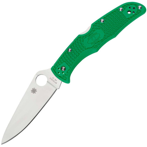 Ніж Spyderco Endura 4 Flat Ground Green (C10FPGR) фото