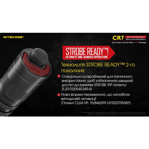 Ліхтар Nitecore CR7 фото 7