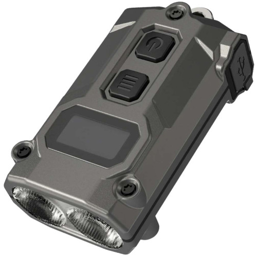 Ліхтар наключний Nitecore TINI 3 MCT сірий фото 2