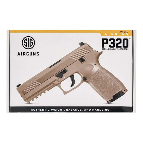 Пневматичний пістолет Sig Sauer P320 Coyote Tan фото 8