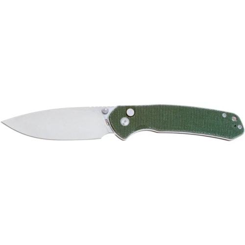 Нoж CJRB Large Pyrite AR-RPM9 Steel, Micarta Green (J1925L-ODG) фото 5