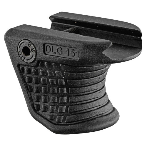 Передняя рукоятка-упор DLG Tactical (DLG-151) на Picatinny, QD для антабки (полимер) черный фото