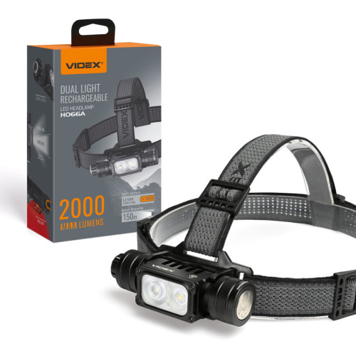 Налобный светодиодный фонарь VIDEX VLF-H066A фото 4