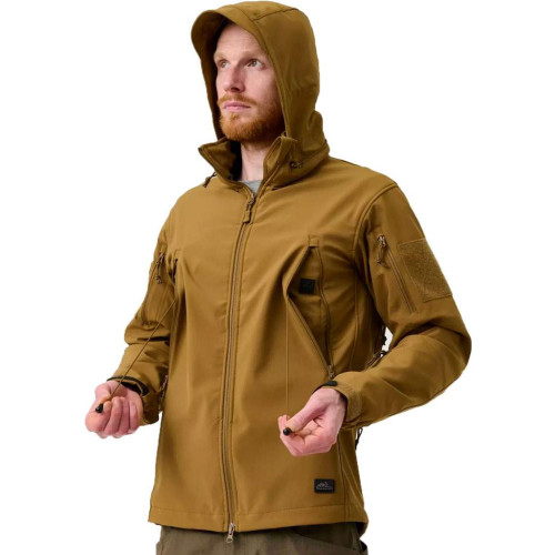 Куртка Helikon-Tex Gunfighter - Shark Skin Windblocker (розмір - L, колір - Olive Green) фото 6