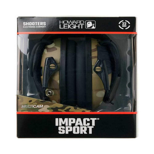 Стрілецькі навушники Howard Leight Impact Sport Earmuff MultiCam активні фото 2