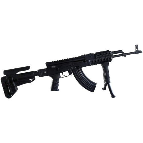 Пистолетная рукоятка DLG Tactical (DLG-098) для АК-47/74 (полимер) обрезиненная, олива фото 2