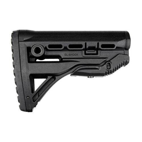 Приклад FAB Defense GL-SHOCK с амортизатором (полимер) черный фото