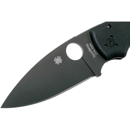 Ніж Spyderco Shaman Black Blade (C229GPBK) фото 3