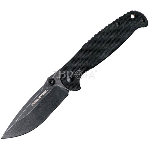 Нож Real Steel H6 Plus Black Stonewashed (7789) фото