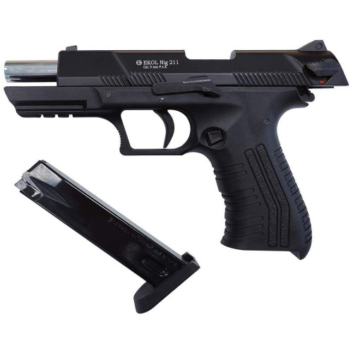 Шумовой пистолет EKOL Nig 211 Black фото 3