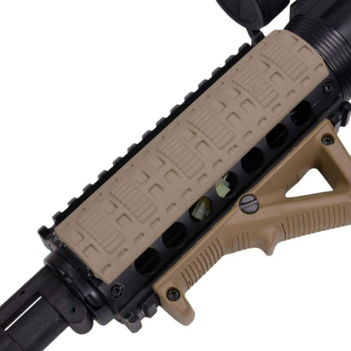 Защитная накладка DLG Tactical (DLG-062) 15 см на планку Picatinny (полимер) койот фото 4