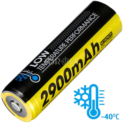 Акумулятор літієвий Nitecore NL1829LTP фото