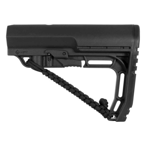 Приклад MFT Battlelink Minimalist with NRAT Strap Black (Comm-Spec) черный фото 5
