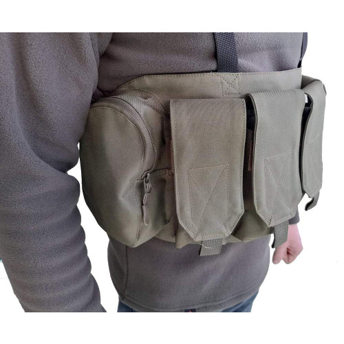 Разгрузочная система LeRoy Tactical под 4 магазина АК и 2 гранаты (дубок) фото 3
