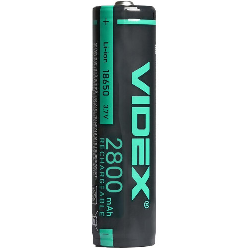 Аккумулятор Videx 18650  Li-Ion 2800mAh с защитой фото