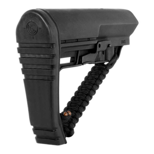 Приклад MFT Battlelink Minimalist with NRAT Strap Black (Comm-Spec) черный фото 3