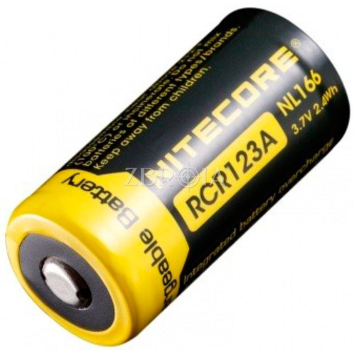 Акумулятор літієвий Nitecore NL166 фото