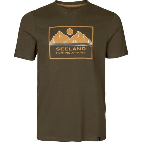Футболка Seeland Kestrel T-Shirt (размер - 2XL, цвет - Коричневый) фото