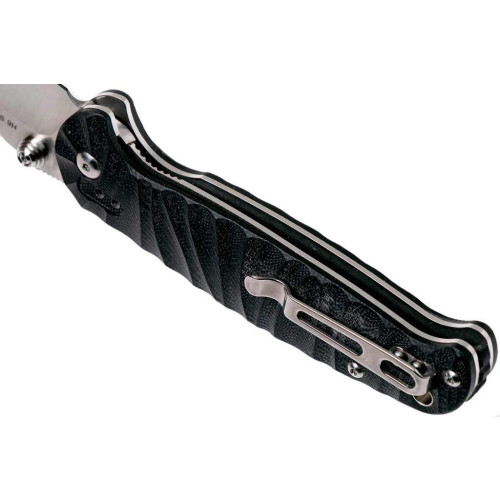 Нож Real Steel H6 Grooved Black (7785) фото 5