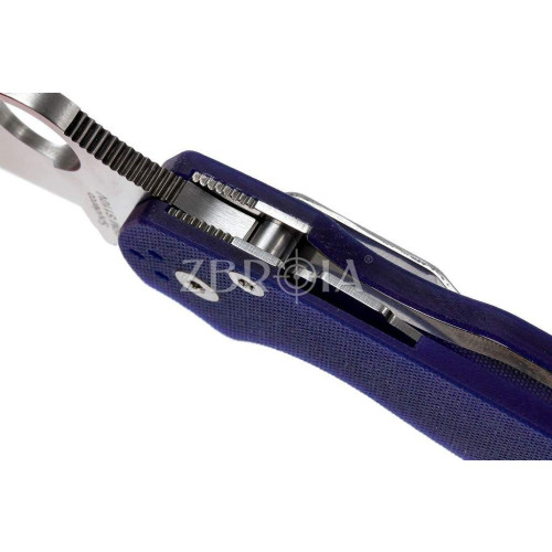 Ніж Spyderco ParaMilitary 2 Dark Blue (C81GPDBL2) фото 8