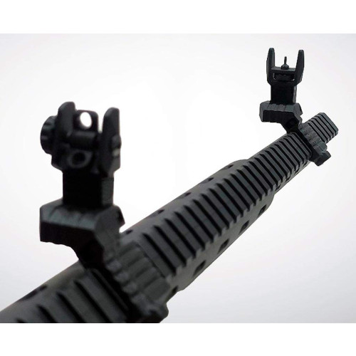 Набор: угловые целик и мушка DLG Tactical (DLG-185) OFFSET High Profile на планку Picatinny фото 9