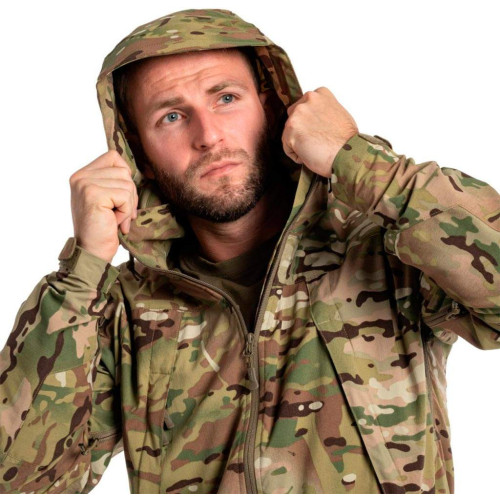 Куртка Helikon Trooper StormStretch Softshell MK2 (розмір - М, колір - Multicam) фото 4