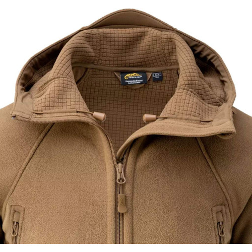 Флісова кофта Helikon Patriot Mk2 Hybrid Fleece (розмір - XL, колір - Coyote) фото 5