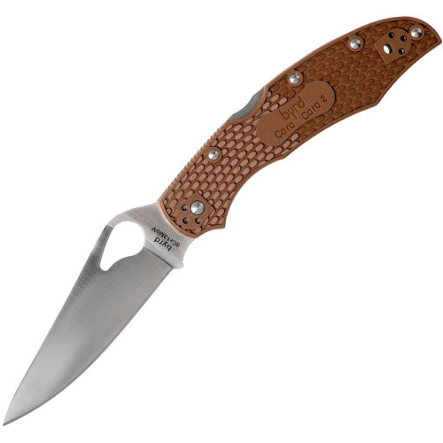Нож Spyderco Byrd Cara Cara 2 Brown (BY03PBN2) фото