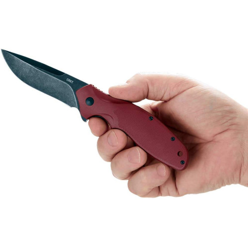 Ніж CRKT Shenanigan Maroon (K800RKP) фото 9